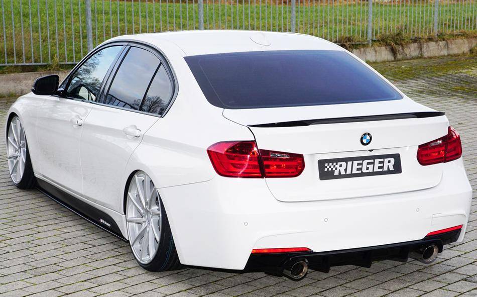 Diffusore Rieger F30/31 335iper Paraurti -M- terminale sing. duplex