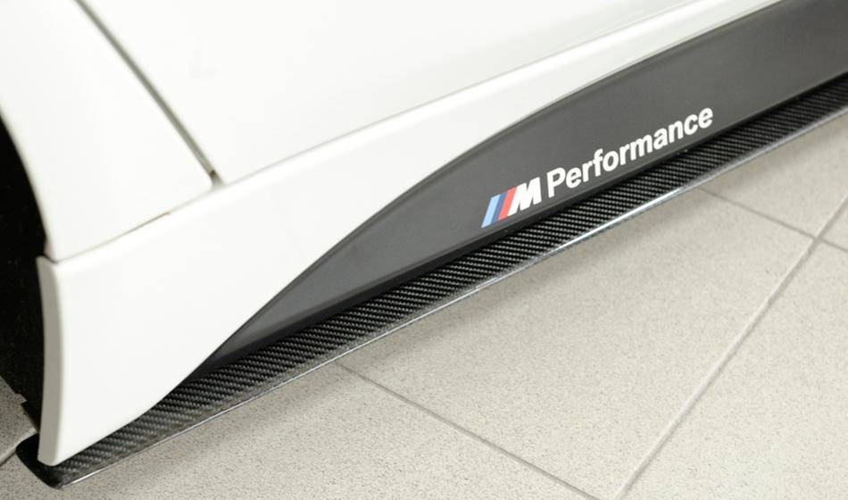 Lama DX Perl BMW F30/31 per sottoporta orig.M-Tecnik carbonio vero