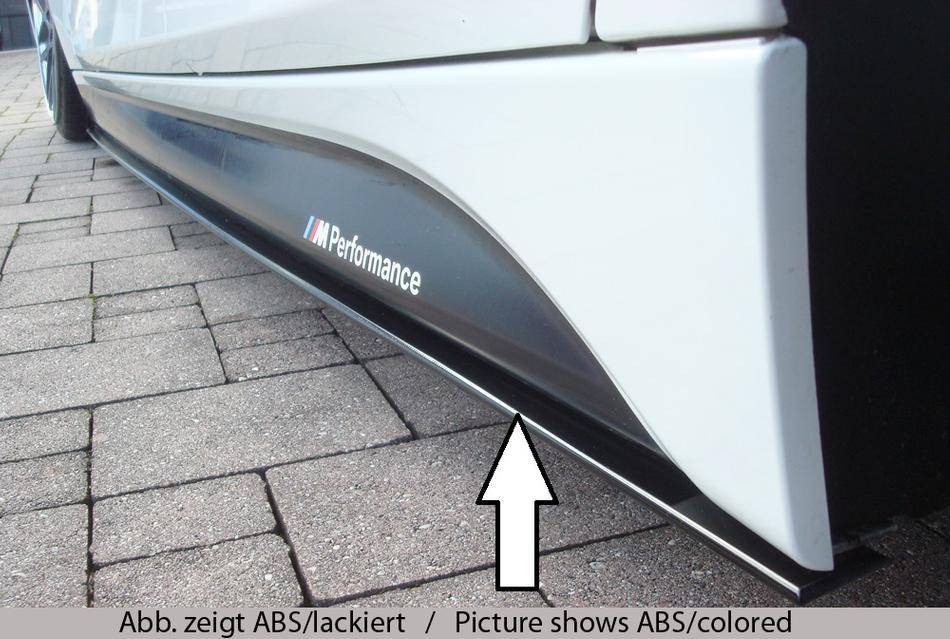 Lama DX Perl BMW F30/31 per sottoporta orig.M-Tecnik carbonio vero