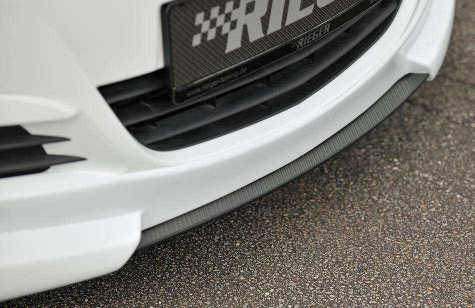 lama DTM centrale carbon-look RiegerCORSA D per sottop.58940/58951