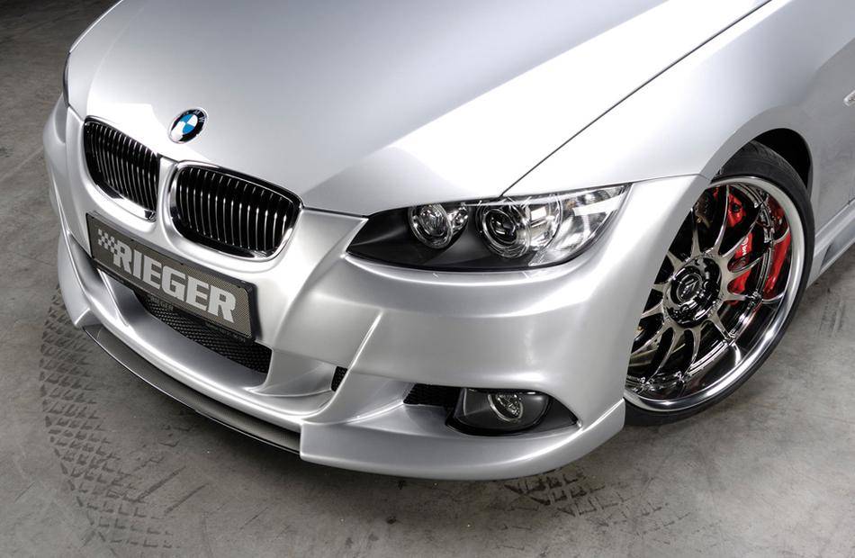 Lama centrale BMW E92/93 fino 2010 per Paraurti Rieger carbonlook