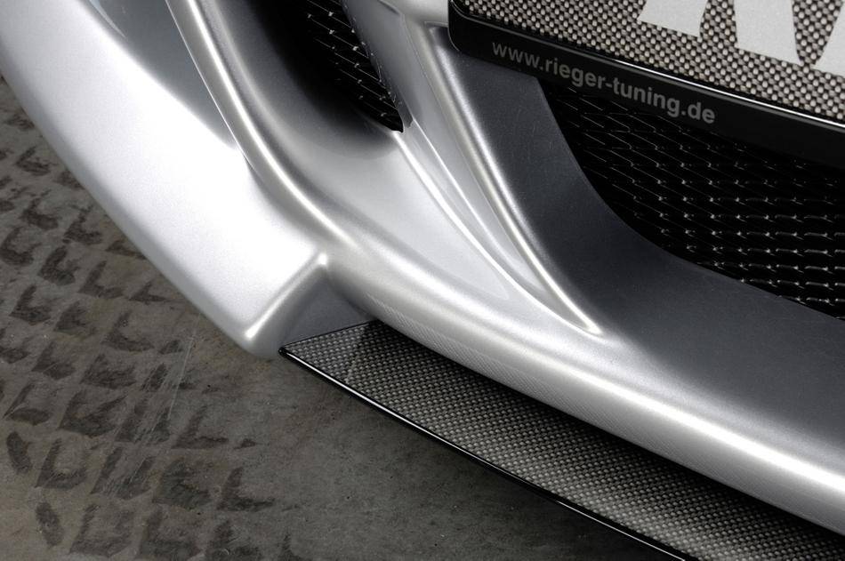 Lama centrale BMW E92/93 fino 2010 per Paraurti Rieger carbonlook