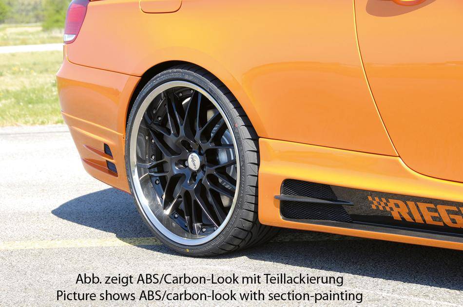 Sottoporta SX Rieger BMW E92/93 Coupe'/Cabrio carbonlook con presa a