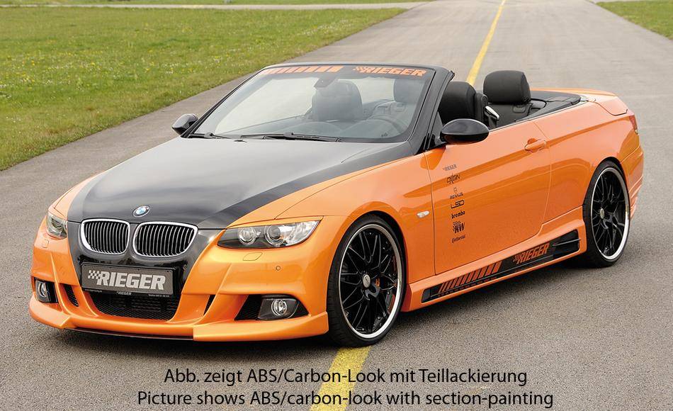 Sottoporta SX Rieger BMW E92/93 Coupe'/Cabrio carbonlook con presa a