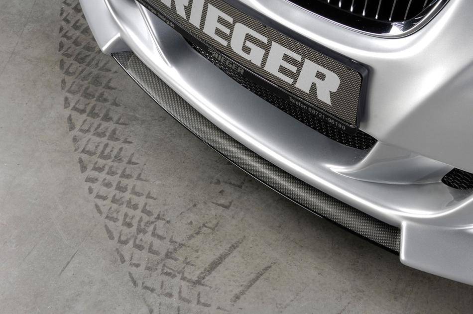 Lama centrale BMW E92/93 dal 2010 per paraurti Rieger carbonlook