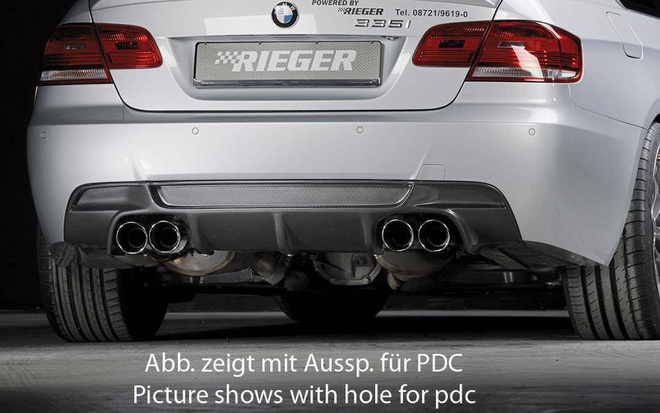 Paraurti post orig.M-Technik E92 senza diffusore anche facelift