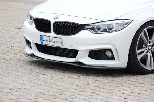 Lama ant carbonio BMW F32/33/36 per paraurti originale M-Technik Per