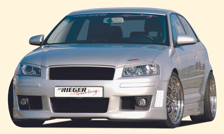 Paraurti Rieger A3 8P fino 2005 con  fendinebbia