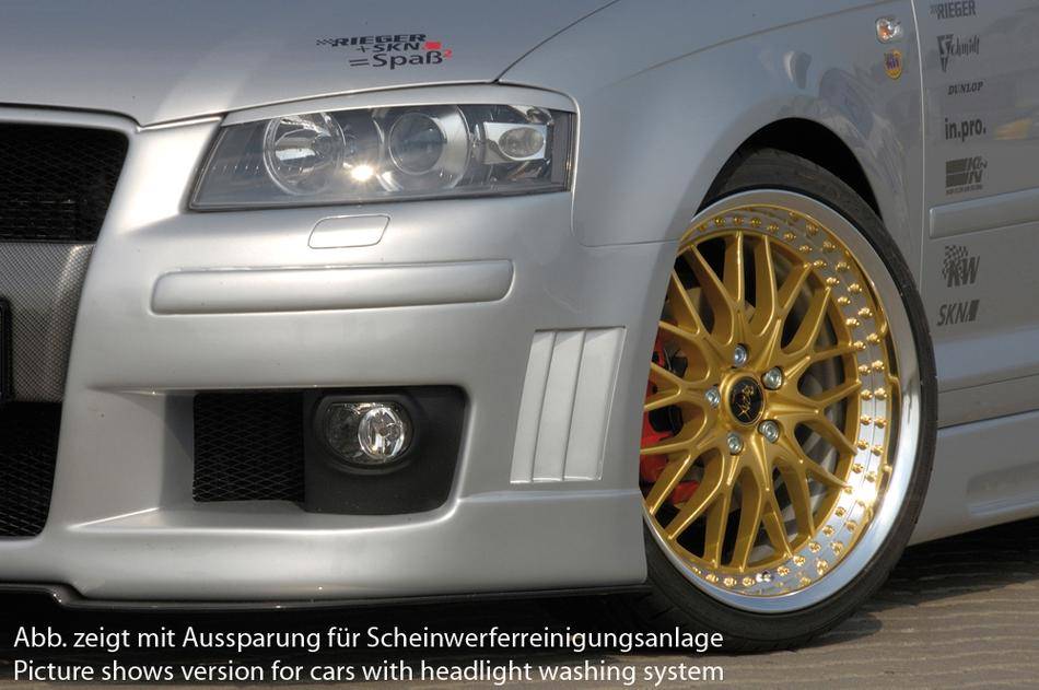 Paraurti Rieger R-Frame A3 8P fino 2005 con fendinebbia