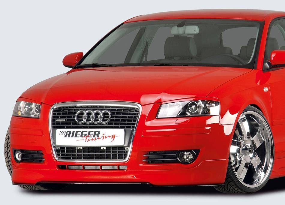 Sottoparaurti Rieger A3 8P 3porte+Sportback senza S-Line dal 2005-08