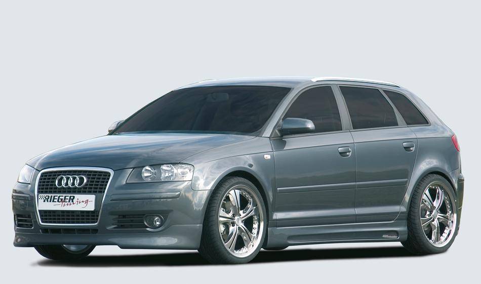 Sottoporta DX Rieger A3 8P Sportback con presa aria