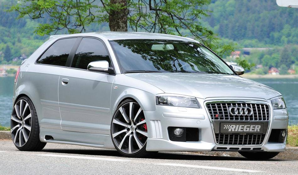 Paraurti Rieger R-Frame A3 8P fino 2005 con fendinebbia e lavafari