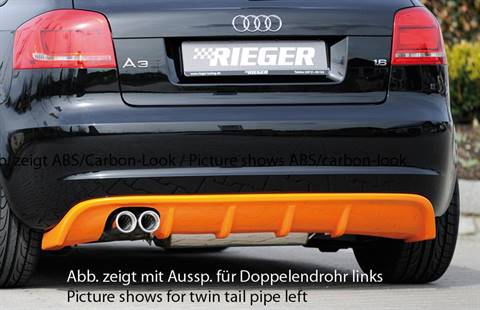 Diffusore post A3 8P Sportback dal'08 anche S-Line marm orig.singola