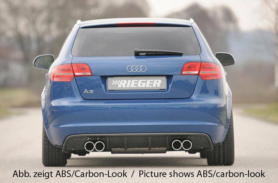 Diffusore Rieger A3 8P Sportb. NO S3 dal'08 per marmitta duplex 4X76