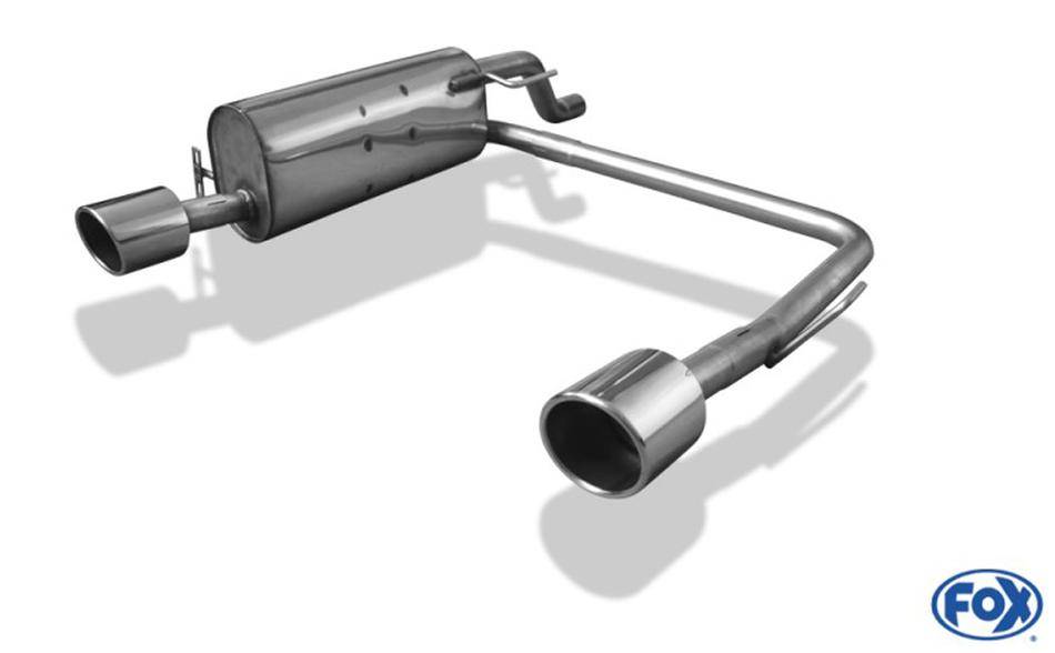 marmitta OPEL CORSA D 1,0-1,7l escl.turbo, sx/dx 115x85mm