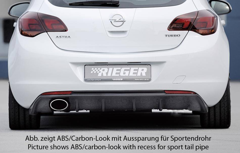 Diffusore Rieger Astra J 5 porte fino 2012 per term.orig. SX no SW