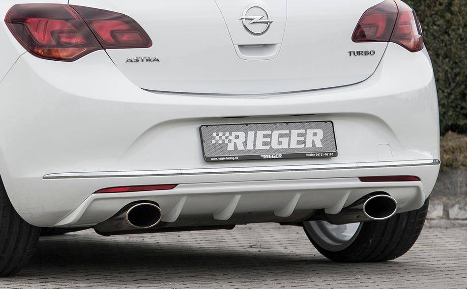 Diffusore Rieger Astra J 5 porte dal'12 marmitta duplex 140X90