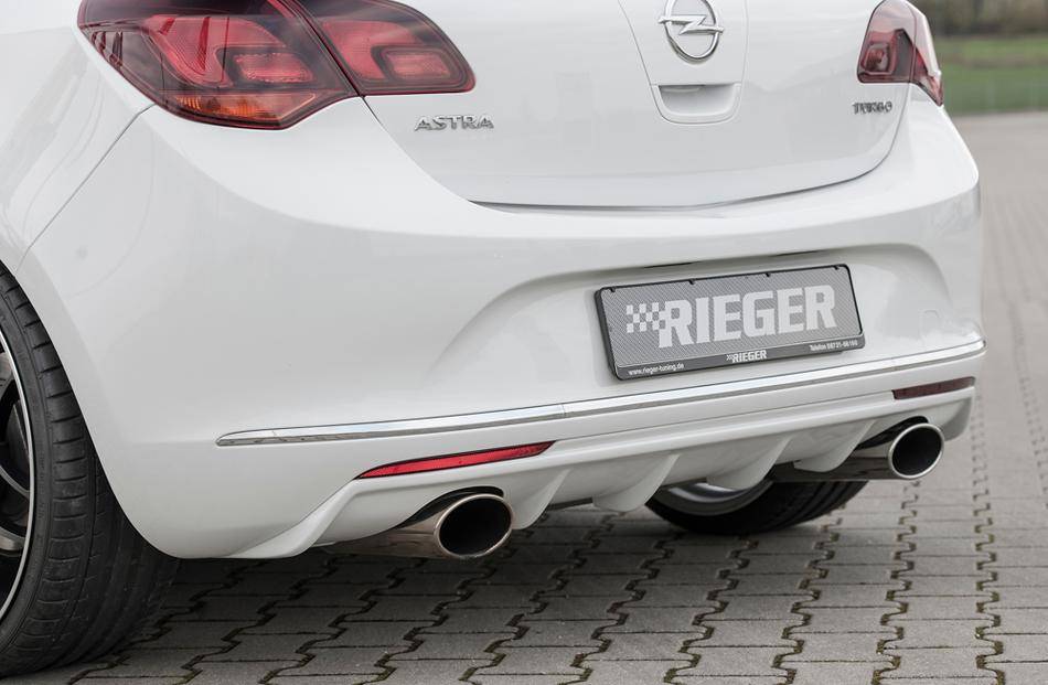 Diffusore Rieger Astra J 5 porte dal'12 marmitta duplex 140X90