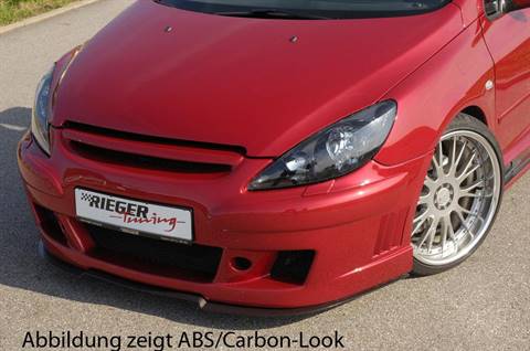 lama DTM ant.sagomata Rieger PEUGEOT307 per art.52102-109-110-111