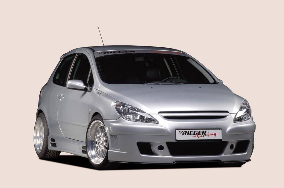 lama DTM ant.sagomata Rieger PEUGEOT307 per art.52102-109-110-111