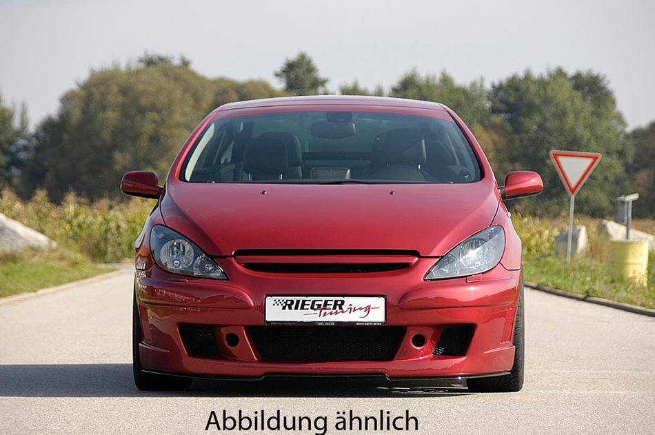 paraurti ant.Rieger PEUGEOT 307 / CCfino Restyling, con branchie lat