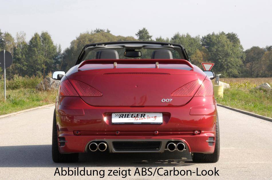 sottoparaurto post.Rieger PEUGEOT 307Cabrio c.sensori per marm.sx/dx