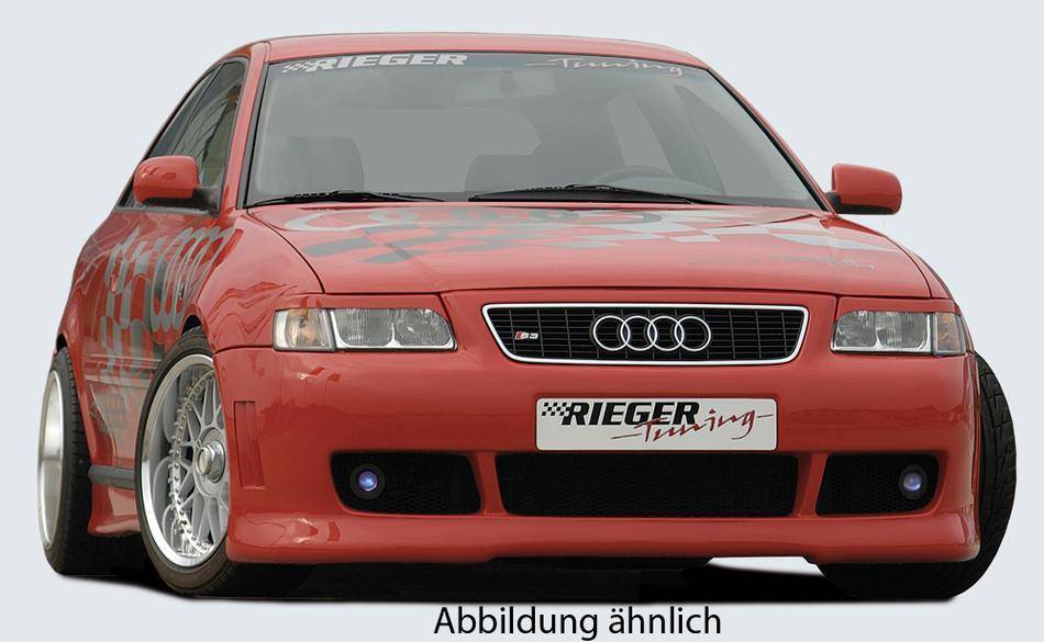 Paraurti Rieger A3 8L S3-Look per mascherina S3 senza fendi+lavafari