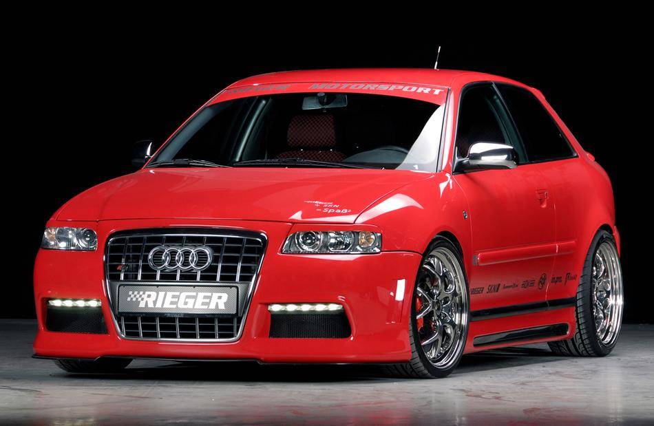 Paraurti Rieger R-Frame A3 S3 8L per luci diurn Led