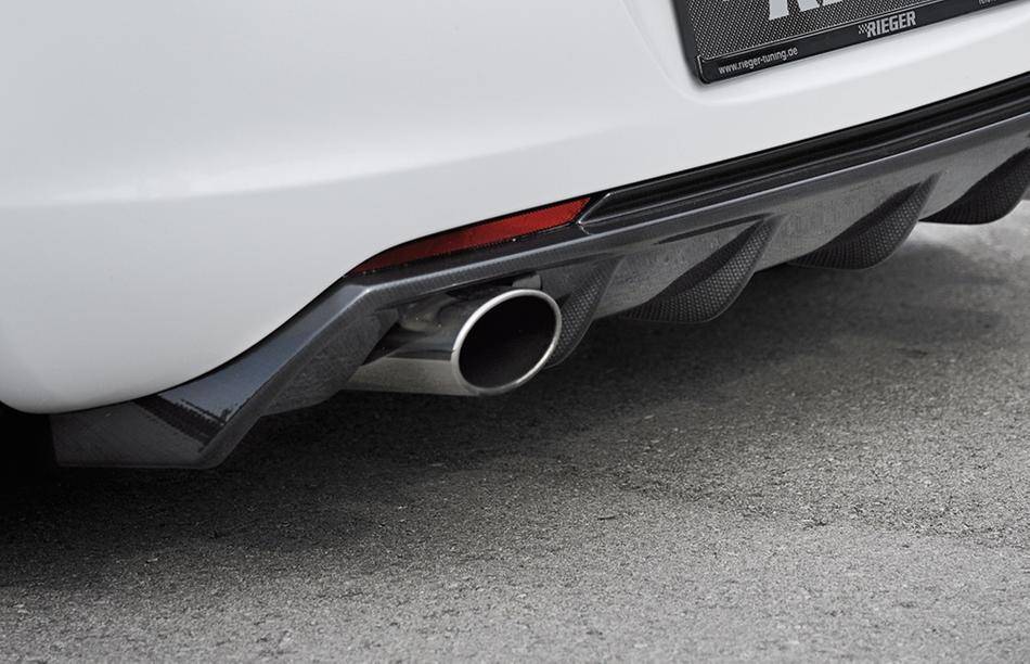 Diffusore Rieger Astra J 5 porte fino'12 carbonlook term SX 140X90