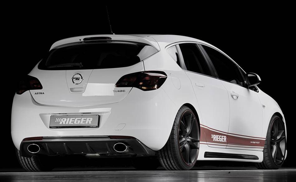 Marmitta duplex Astra J solo turbo terminale 140X90