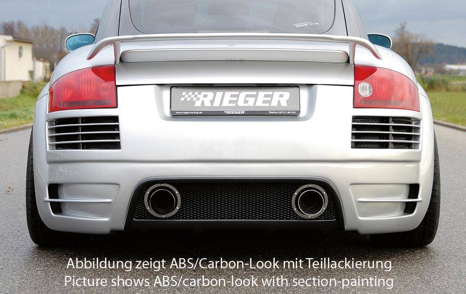 Paraurti post Rieger Audi TT 8N completo anche per marm. di serie
