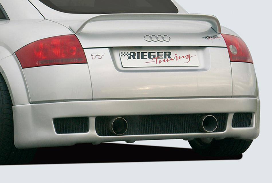 Sottoparaurti post Rieger Audi TT 8N per terminali fino max 120mm