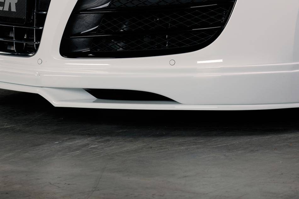 Lama anteriore sagomata Audi R8 per sottoparaurti Rieger 55611