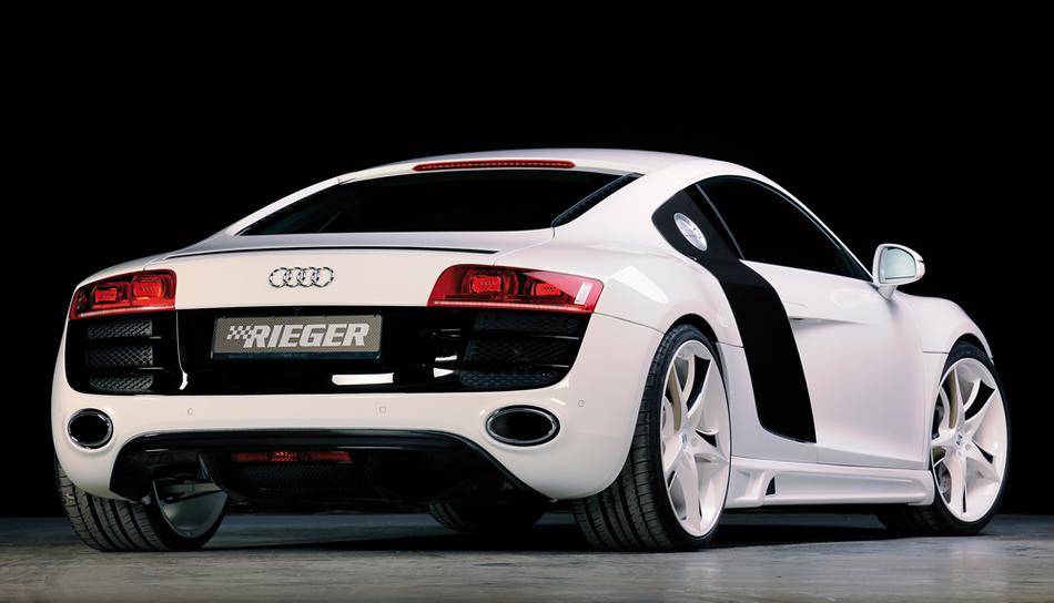 Sottoporta SX Rieger Audi R8 con condotto+presa aria