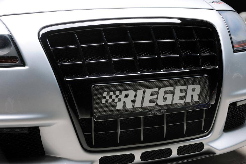 Mascherina nero lucido ABS Audi TT 8N per paraurti Rieger