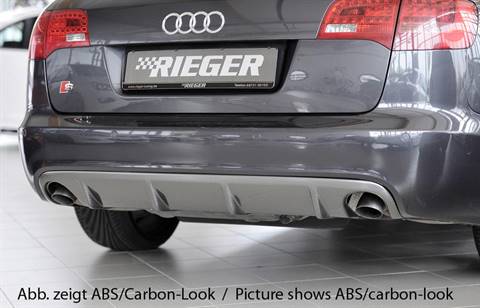 Diffusore Rieger A6 4F Avant fino 2009 per terminali orig.nero lucid