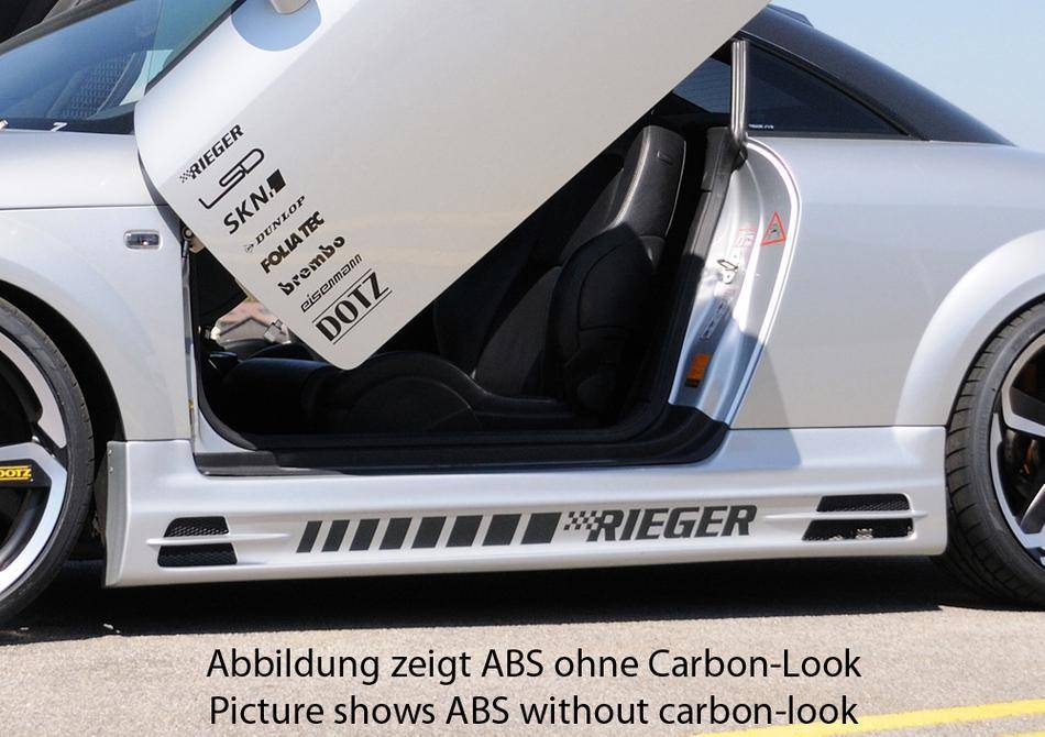 Sottoporta DX Audi TT 8N C/condotto+prese aria carbonlook