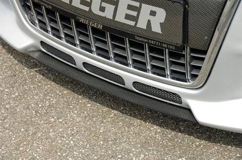 Lama ant centrale Audi TT 8N per pararurti Rieger R-frame carbonlook