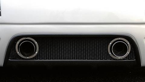 Anello cornice scarico max 120 diam. kit per 2 terminali