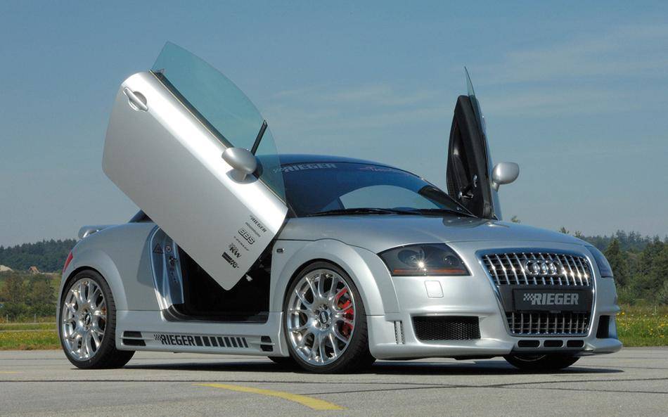 Mascherina originale Audi S TT 8N per paraurti Rieger