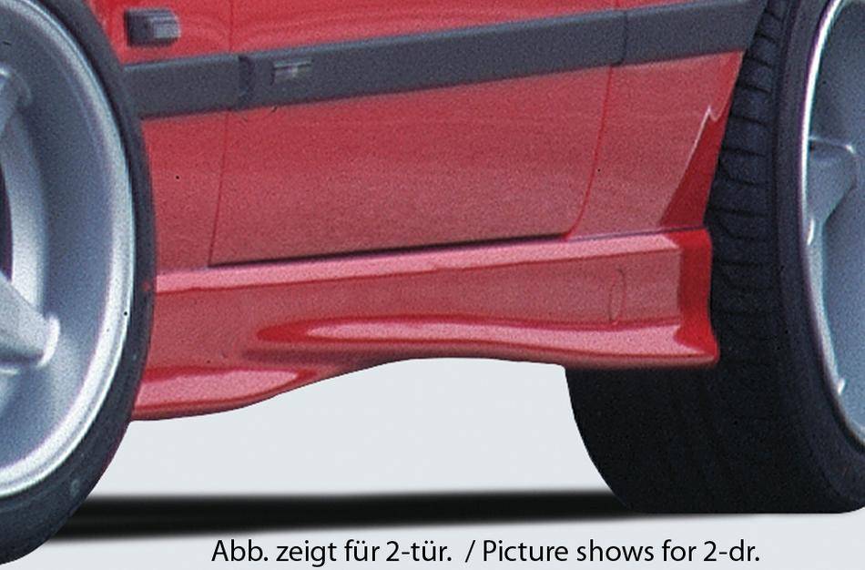 Sottoporta Sx Rieger BMW E36 Berlina 4 porte anche per vers. larga