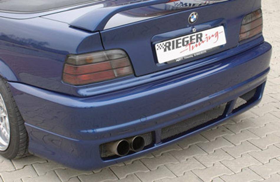 Paraurti post Rieger BMW E36 senza PDC M3-Look anche per 4 terminali