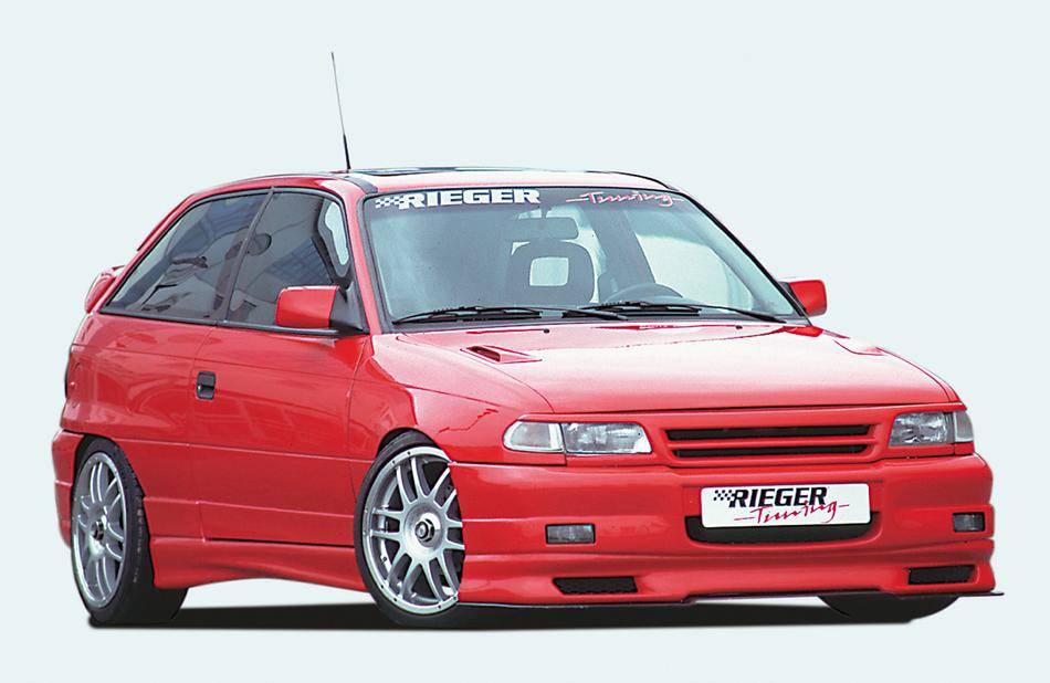 Paraurti ant.Rieger OPEL ASTRA F nache GSI con apert.per fendinebbia