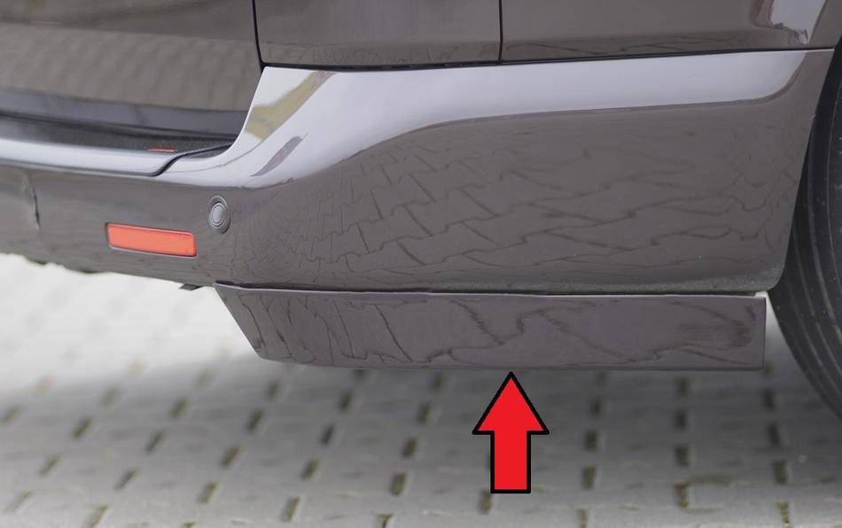 Sottoparaurti post angolare sx VW T5