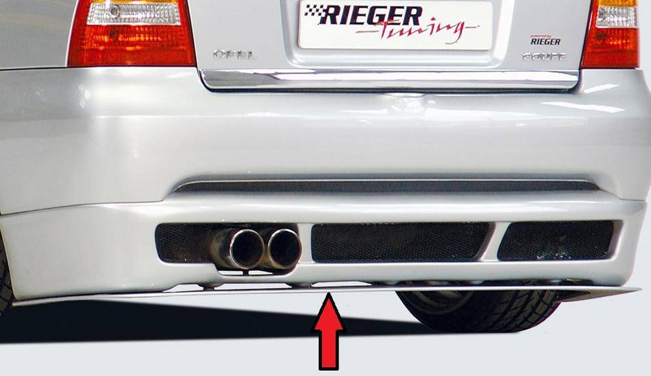 lama DTM posteriore Rieger ASTRA G per sottoparaurto 51206