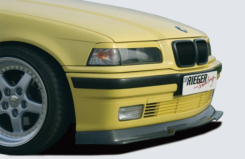 Sottoparaurti ant Rieger BMW E36 con lama integrata carbonlook no-M-