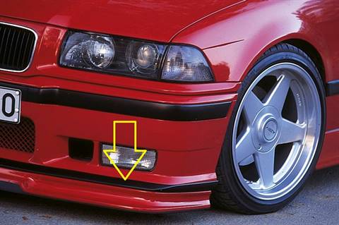 Baffo inferiore BMW E36 per paraurti originale M3