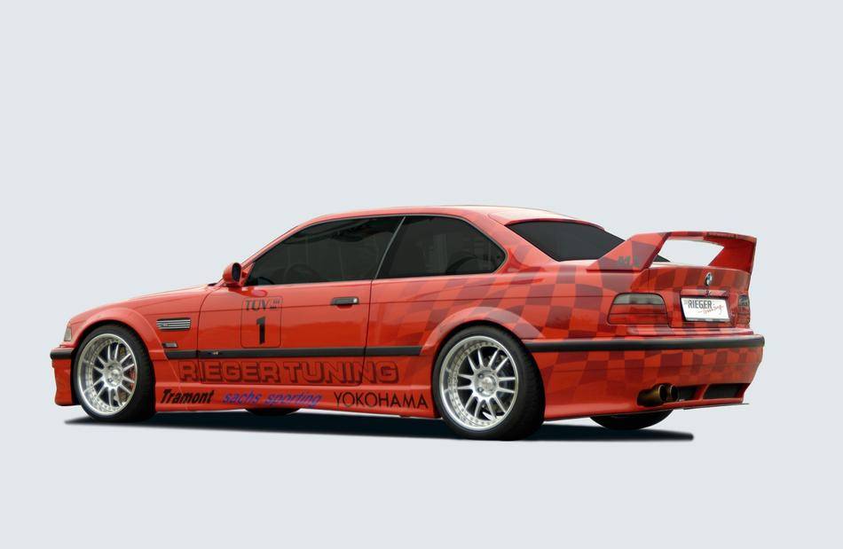 Lama post inf. BMW E36 per paraurti Rieger 00050060