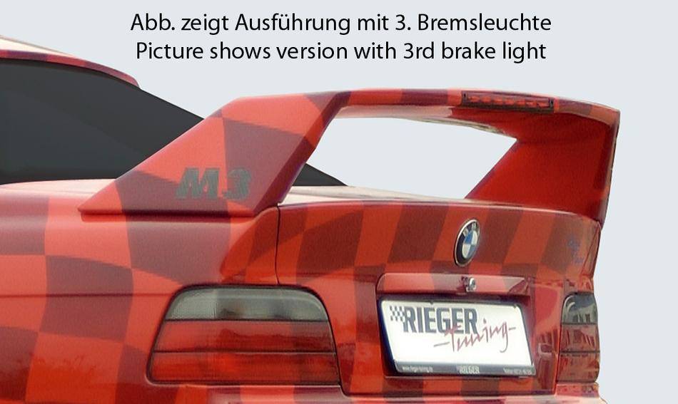 Alettone Rieger BMW E36 Cabrio Infinity II senza 3° stop