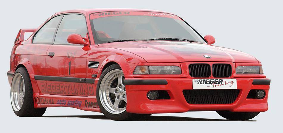 Passaruota Rieger ant SX BMW E36 per versione allargata